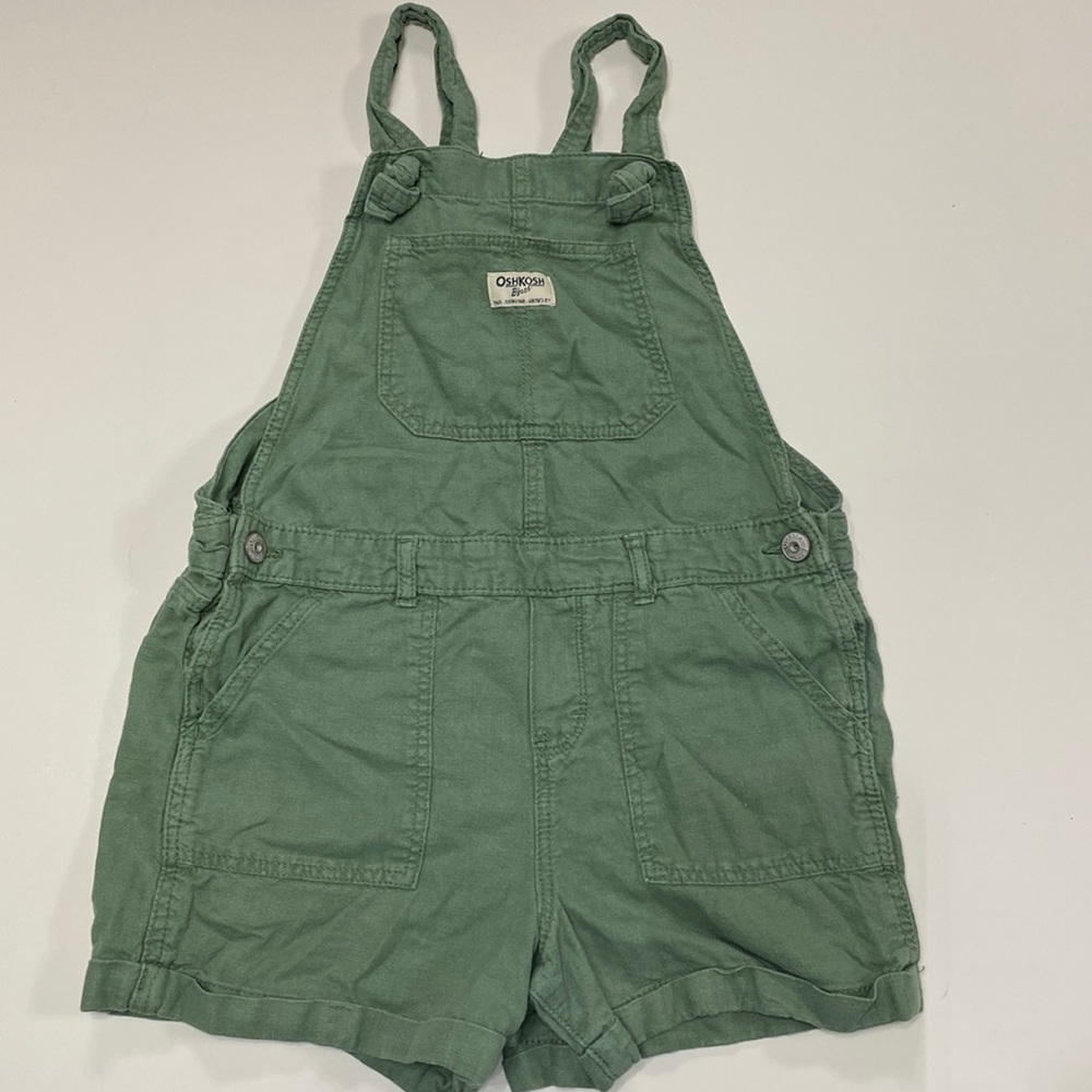 OshKosh linen short overalls